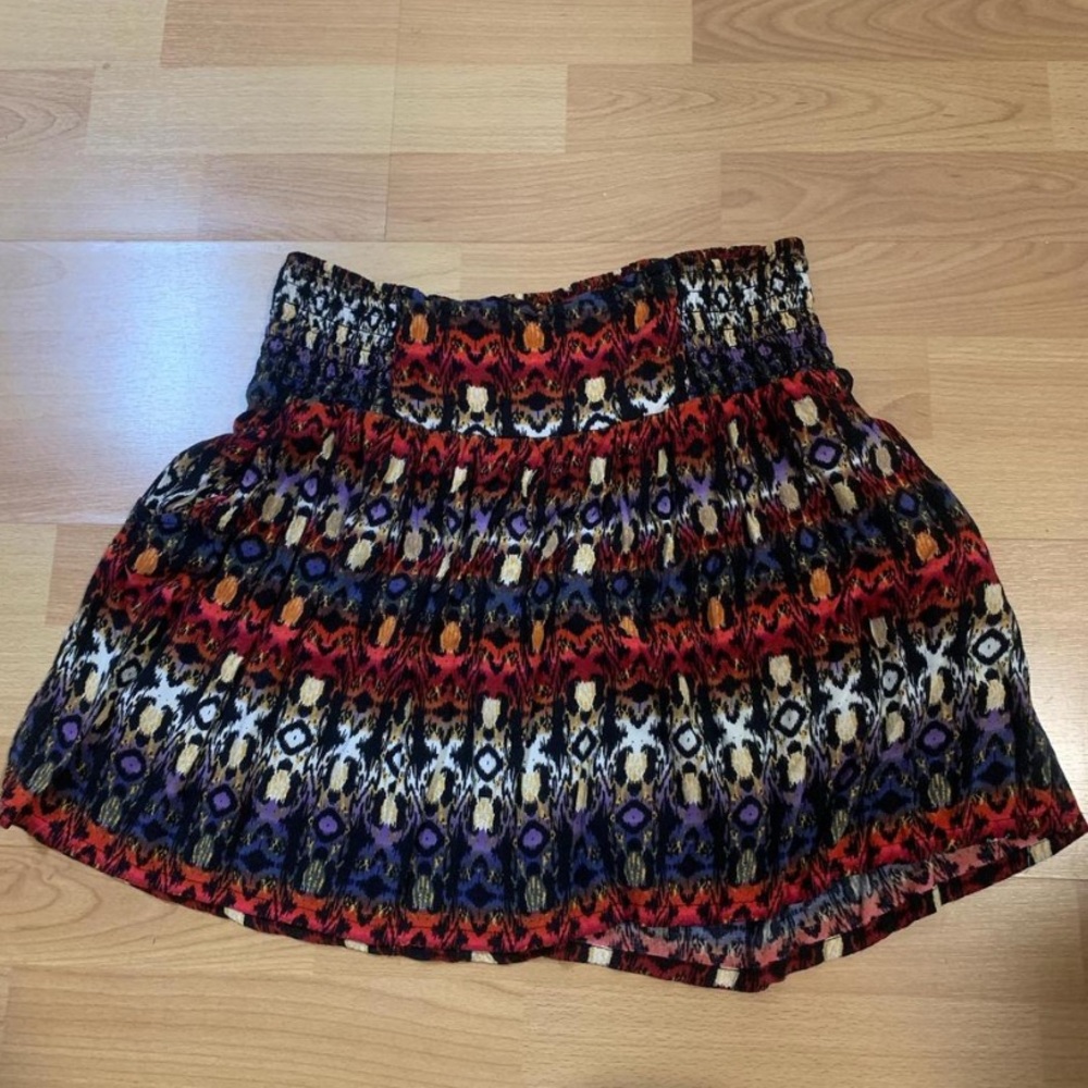 Colorful Patterned Skirt
